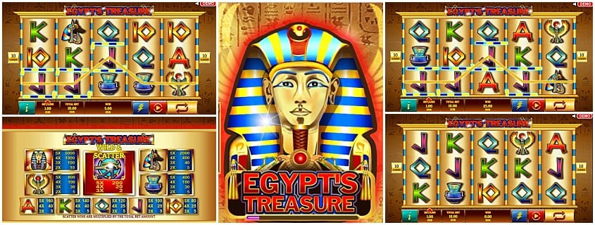 Egypt Treasure Slot: Apostas Para Descobrir As Riquezas Do Egito